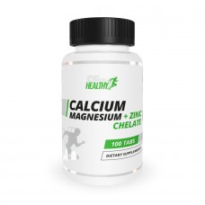 Healthy Calcium Magnesium + Zinc Chelate, 100 таблеток Healthy Calcium Magnesium + Zinc Chelate, 100 таблеток