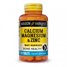 Mason Natural Calcium Magnesium & Zinc, 100 таблеток Mason Natural Calcium Magnesium & Zinc, 100 таблеток
