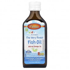 Carlson Labs Kid's The Very Finest Fish Oil, 200 мл - Персик Carlson Labs Kid's The Very Finest Fish Oil, 200 мл - Персик
