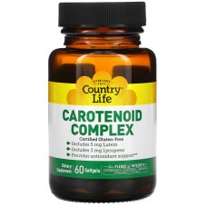 Country Life Carotenoid Complex, 60 капсул Country Life Carotenoid Complex, 60 капсул