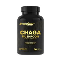 IronFlex Chaga Mushroom, 60 вегакапсул - Термін 04.26