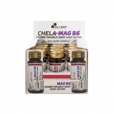 Olimp Sport Nutrition Sport Edition Chela-Mag B6 Cramp Shot, 9*25 мл - Апельсин Olimp Sport Nutrition Sport Edition Chela-Mag B6 Cramp Shot, 9*25 мл - Апельсин