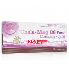 Olimp Sport Nutrition Chela-Mag B6 Forte, 60 капсул Olimp Sport Nutrition Chela-Mag B6 Forte, 60 капсул