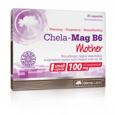Olimp Sport Nutrition Chela-Mag B6 Mama, 30 капсул Olimp Sport Nutrition Chela-Mag B6 Mama, 30 капсул