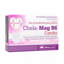 Olimp Sport Nutrition Chela-Mag B6 Cardio, 30 таблеток Olimp Sport Nutrition Chela-Mag B6 Cardio, 30 таблеток