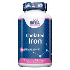 Haya Labs Chelated Iron 15 mg, 90 капсул