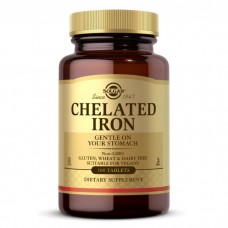 Solgar Chelated Iron, 100 таблеток Solgar Chelated Iron, 100 таблеток