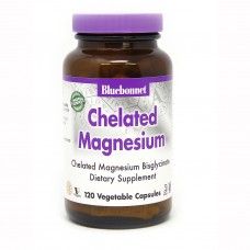 Bluebonnet Nutrition Chelated Magnesium, 120 вегакапсул Bluebonnet Nutrition Chelated Magnesium, 120 вегакапсул