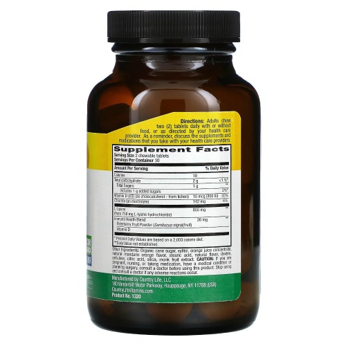 Country Life Country Life Chewable L-Lysine, 60 жевательных таблеток CN10479 Country Life Country Life Chewable L-Lysine, 60 жевательных таблеток CN10479