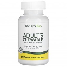 Natures Plus Adult's, 60 жувальних таблеток - Червоний апельсин