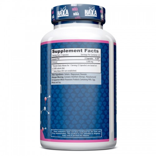 Haya Labs Chitosan 500 mg, 90 капсул CN12150 Haya Labs Haya Labs Chitosan 500 mg, 90 капсул CN12150 Haya Labs