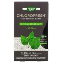 Nature's Way Chlorofresh Drops, 59 мл - М'ята Nature's Way Chlorofresh Drops, 59 мл - М'ята
