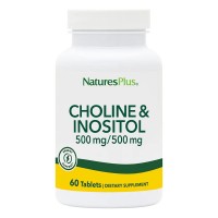 Natures Plus Choline and Inositol, 60 таблеток Natures Plus Choline and Inositol, 60 таблеток