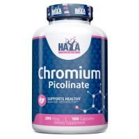Haya Labs Chromium Picolinate 200 mg, 100 капсул Haya Labs Chromium Picolinate 200 mg, 100 капсул