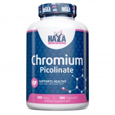 Haya Labs Chromium Picolinate 200 mg, 100 капсул Haya Labs Chromium Picolinate 200 mg, 100 капсул