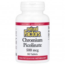 Natural Factors Chromium Picolinate 500 mcg, 90 таблеток