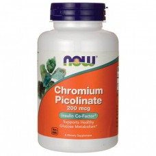 NOW Chromium Picolinate, 100 вегакапсул