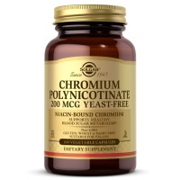 Solgar Chromium Polynicotinate 200 mcg, 100 вегакапсул