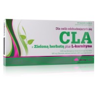 Olimp Sport Nutrition CLA with Green Tea plus L-Carnitine, 60 капсул Olimp Sport Nutrition CLA with Green Tea plus L-Carnitine, 60 капсул