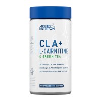 Applied Nutrition CLA, L-Carnitine & Green Tea, 100 капсул Applied Nutrition CLA, L-Carnitine & Green Tea, 100 капсул