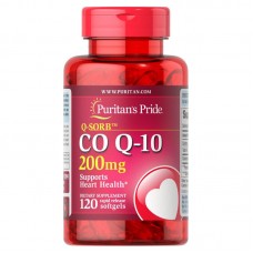 Puritan's Pride CO Q10 200 mg, 120 капсул Puritan's Pride CO Q10 200 mg, 120 капсул