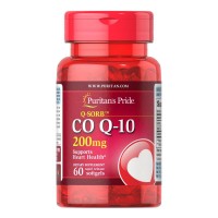 Puritan's Pride CO Q10 200 mg, 60 капсул Puritan's Pride CO Q10 200 mg, 60 капсул