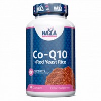 Haya Labs Co-Q10 and Red Yeast Rice, 60 капсул Haya Labs Co-Q10 and Red Yeast Rice, 60 капсул