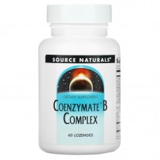 Source Naturals Coenzymate B Complex, 60 льодяників - Апельсин Source Naturals Coenzymate B Complex, 60 льодяників - Апельсин