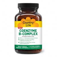 Country Life Coenzyme B-Complex, 120 вегакапсул Country Life Coenzyme B-Complex, 120 вегакапсул