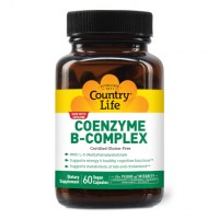 Country Life Coenzyme B-Complex, 60 вегакапсул Country Life Coenzyme B-Complex, 60 вегакапсул