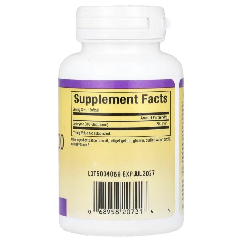 Natural Factors Coenzyme Q10 200 mg, 30 капсул CN17124 Natural Factors Coenzyme Q10 200 mg, 30 капсул CN17124