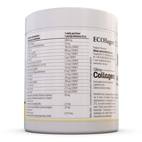 Olimp Sport Nutrition Collagen 5000, 240 грам - Кавун CN14606-3 Olimp Olimp Sport Nutrition Collagen 5000, 240 грам - Кавун CN14606-3 Olimp