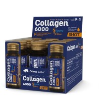 Olimp Sport Nutrition Collagen 6000 Active & Brilliance Shot, 9*25 мл - Ананас-полуниця Olimp Sport Nutrition Collagen 6000 Active & Brilliance Shot, 9*25 мл - Ананас-полуниця