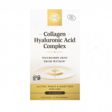 Solgar Collagen Hyaluronic Acid Complex, 30 таблеток Solgar Collagen Hyaluronic Acid Complex, 30 таблеток