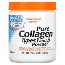 Doctor's Best Collagen Types 1&3 Powder, 200 грам Doctor's Best Collagen Types 1&3 Powder, 200 грам