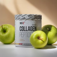 MST Nutrition Collagen Peptides + Fortigel, 300 грамм - Зеленое яблоко MST Nutrition Collagen Peptides + Fortigel, 300 грамм - Зеленое яблоко
