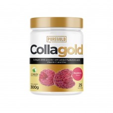 Pure Gold Protein CollaGold, 300 грам - Малина Pure Gold Protein CollaGold, 300 грам - Малина
