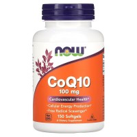 NOW CoQ-10 100 mg, 150 капсул NOW CoQ-10 100 mg, 150 капсул
