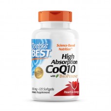 Doctor's Best CoQ10 100 mg with BioPerine, 120 капсул Doctor's Best CoQ10 100 mg with BioPerine, 120 капсул