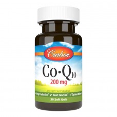Carlson Labs CoQ10 200 mg, 30 капсул Carlson Labs CoQ10 200 mg, 30 капсул