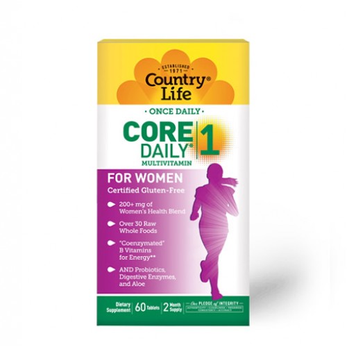 Country Life Country Life Core Daily-1 Multivitamins Women, 60 таблеток CN5262 