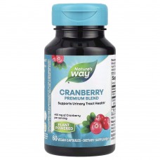 Nature's Way Cranberry Premium Blend вітамін C, 60 вегакапсул