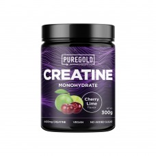 Pure Gold Protein Creatine Monohydrate, 300 грамм - Вишня-лайм
