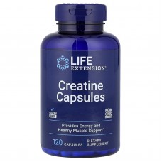 Life Extension Creatine Capsules, 120 капсул Life Extension Creatine Capsules, 120 капсул