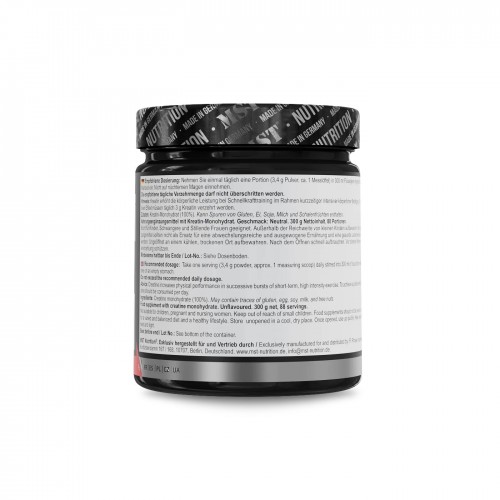 MST Nutrition Creatine Monohydrate, 300 грам CN19965-1 MST Nutrition MST Nutrition Creatine Monohydrate, 300 грам CN19965-1 MST Nutrition