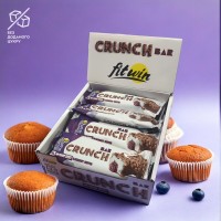 FitWin Crunch Bar 25%, 12*50 грамм - Черничный маффин FitWin Crunch Bar 25%, 12*50 грамм - Черничный маффин