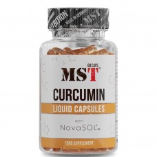 MST Nutrition Curcumin NovaSOL, 60 капсул MST Nutrition Curcumin NovaSOL, 60 капсул
