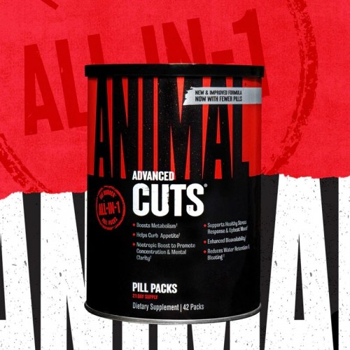 Universal Nutrition Animal Cuts, 42 пакетика CN2554 Universal Nutrition Universal Nutrition Animal Cuts, 42 пакетика CN2554 Universal Nutrition