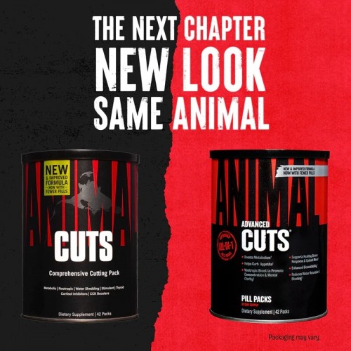 Universal Nutrition Animal Cuts, 42 пакетика CN2554 Universal Nutrition Universal Nutrition Animal Cuts, 42 пакетика CN2554 Universal Nutrition