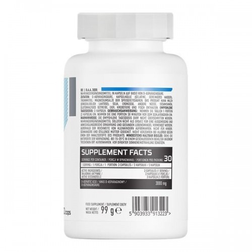 OstroVit D.A.A 3000 мг, 90 капсул CN14527 Ostrovit OstroVit D.A.A 3000 мг, 90 капсул CN14527 Ostrovit